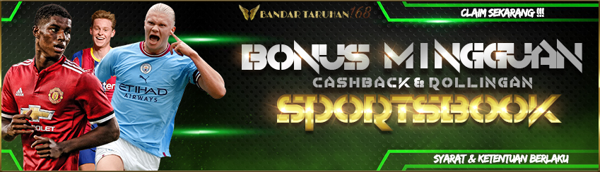 bonus cashback & rollingan mingguan slot