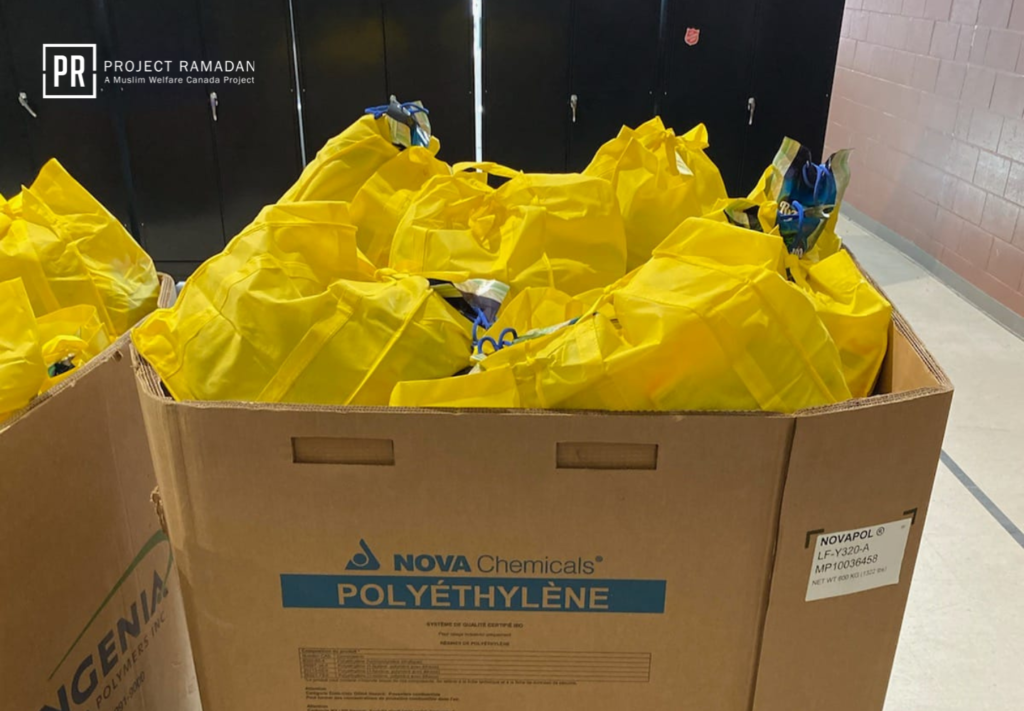 Food Donation Chippewas of Nawash